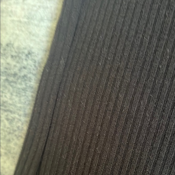 Black Casual Flared Bottoms with Wide-Leg Silhouette - Picture 3 of 6